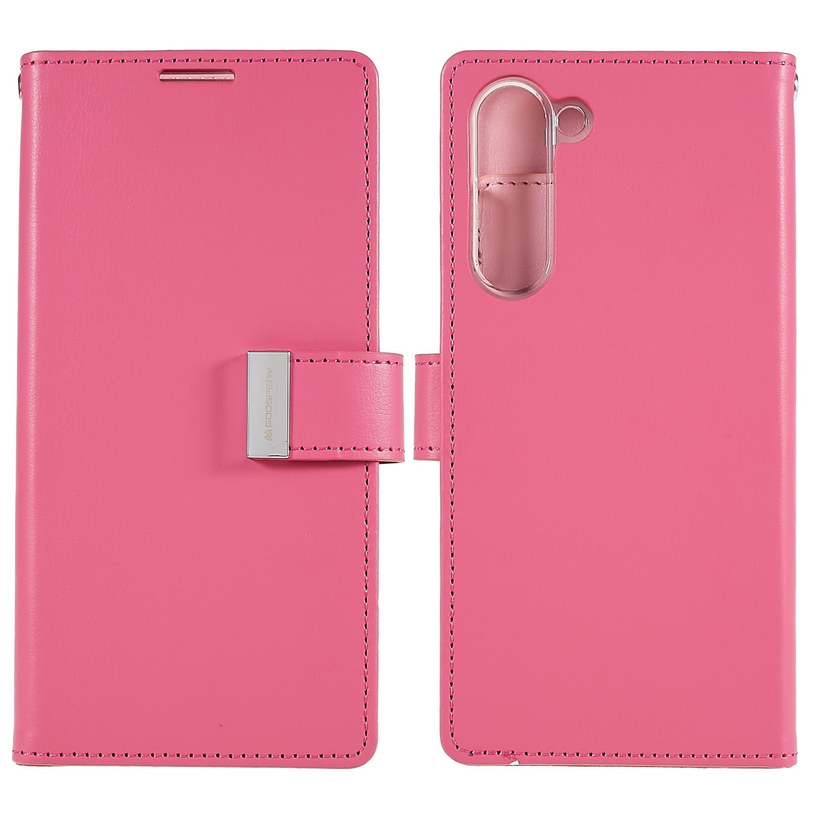 MERCURY GOOSPERY For Samsung Galaxy S23 Metal Magnetic Clasp Wallet Case PU Leather Flip Folio Shockproof Phone Cover MERCURY GOOSPERY For Samsung Galaxy S23 Metal Magnetic Clasp Wallet Case PU Leather Flip Folio Shockproof Phone Cover